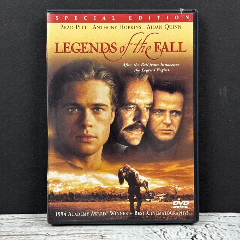 Legends of the Fall (DVD 1994)‎ Special Edition Brad Pitt Anthony Hopkins